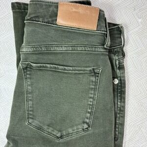 Dear John‎ Womens Jeans 27 Blaire Straight Leg Green 27x27.5 Stretch Ankle